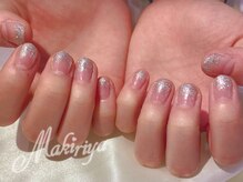 マキリヤ 原宿店(Makiriya)/キュートなラメグラデーション