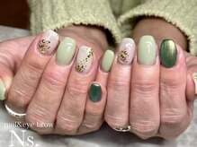 エヌエス ネイルアンドアイブロウ(Ns)/デザインネイル♪