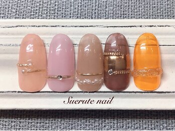 スエルテ ネイルサロン 北千住店/付け放題リングネイル ¥11000