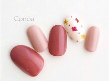 コノア(conoa)/押し花ドットネイル