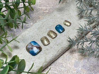 サロンモワ(salon mowa)/☆ターコイズネイル☆