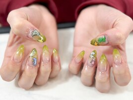 シースルーグラデーション