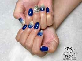 夜空ネイル