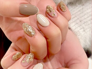 ネイルマジック 仙台一番町店(NAIL MAJIC)/ハートホロネイル
