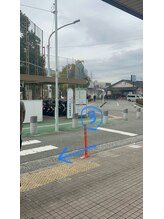 まつげエクステ専門店 ビューティーアイラッシュ つかしん店/JR猪名寺駅からの道順