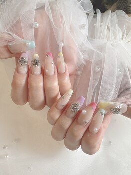 ビュール(VIERU)の写真/SNSで大人気のワンホン・ニュアンスが得意☆写真や画像の持ち込みOKなのでオリジナルデザインも◎