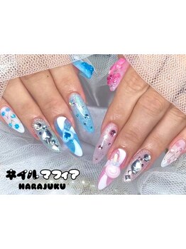 手描きアートが得意なサロン