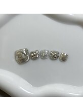 アイコニック ネイルアンドアイ 長久手店(ICONIQ nail&eye)/6月定額フットデザイン