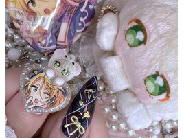 痛ネイル 3Dパーツ 夏ネイル