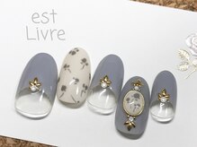 エストリブレ(estLivre)/アンティークネイル