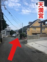 フシュリカ(Fushlica)/サロンへの道案内