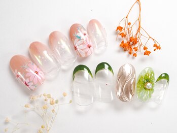 ボボカ(BOVOKA)/お花ネイル