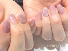 ネイルサロン マリキータ(MARIQUITA)/春ピンク×リングネイル