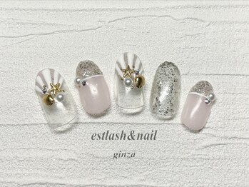 エストラッシュアンドネイル 銀座店(est lash&nail)/マーメイドネイル