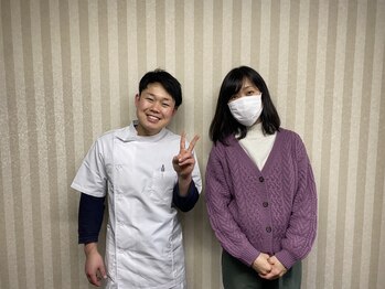 頭スッキリ整体サロン 伏見店/お客様とツーショット写真☆