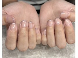 ラメフレンチ