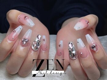 ゼン ネイル デザイン 池袋(ZEN NAIL DESIGN)/* 長 さだしやり放題×つけ放題