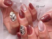 リリーネイル(lily nail)/埋め尽くしネイル