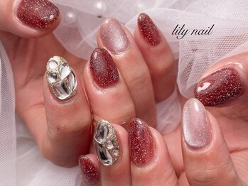 リリーネイル(lily nail)/埋め尽くしネイル