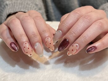エムワイユーネイル(myu.nail)/大人ガーリー*