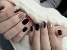 モノトーンニュアンスネイル