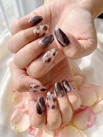 大人可愛いヒョウ柄
