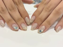 キラキラスターnail