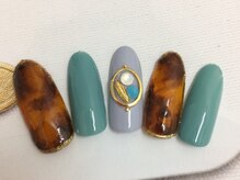 ネイルサロン リリオ(Nail Salon Ririo)/夏べっ甲ネイル