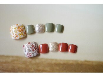 ブリオン 六本松店(Bullion)/フラワーネイル