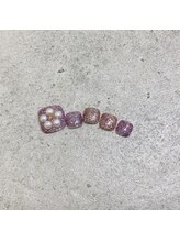 プライズアイリス アイラッシュ 池袋東口店(prize Iris eyelash)/【フット】定額デザインSコース