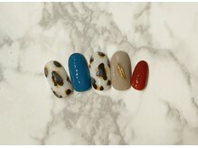 オパール(Opal)/秋の白べっ甲デザイン