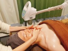 酸素岩盤浴ラビッシュ/お顔の引き上げはもちろん