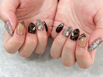 テラス(TERRACE)/大人バレンタインネイル