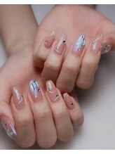 サムズアップネイル(thumbs up nail)/ハンド自由デザイン