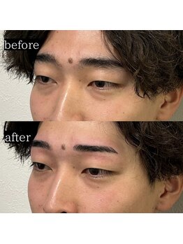 プラチナムブロウ 新潟(PLATINUM BROW)/眉毛スタイリングのお客様（20代