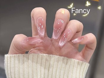 ファンシー 新宿店(Fancy)/クリスマス/冬ネイル/ツイード