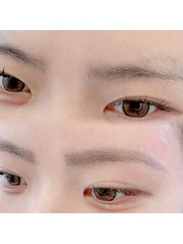 アーティス ヘア デザイン(Artis hair design)の写真/【垢抜けは眉の形から】お顔のバランス・骨格・筋肉・お好み・お悩みを確認し、貴女に本当に似合う眉へ!