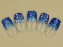 ライトネイルズ イバラキ(light nails IBARAKI)/星空ネイル♪