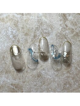 ネイルサロンクリアヴィラ(nail salon clear villa)/nuance designコース¥9990