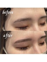 アイブロウドット 岐阜店(iBROW.)/美眉スタイリング☆befor⇒after