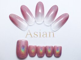 ￥7100　ミラーネイル