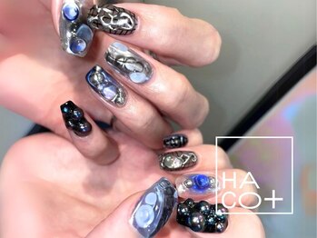 ハコプラスネイルズ 表参道 渋谷(Haco+ Nails)/Kurumi | デザインアート
