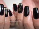 BLACK★ハロウィンネイル☆