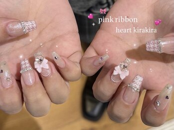 リンドネイル バイ モカ アンド ララ(Lind nail by moca and LaLa)/【mian】千鳥柄ネイル