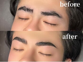 エムズアイブロウ 大和西大寺(M’sアイブロウ)/メンズハリウッドブロウリフト