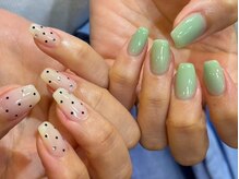 サトリネイルルーム 京橋店(Satoril nail room)/持ち込みdesign♪アシメ◎