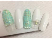 ネイルサロン リリオ(Nail Salon Ririo)/春ツイードネイル