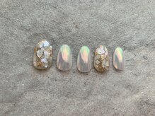 エンジェリック カラーズ(Angelic colors)/ホワイトシェルネイル☆