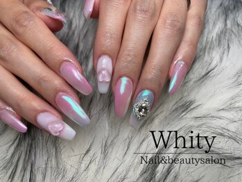 ホワイティ(Whity)/オーロラミラーアート