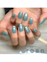 ロアンネイル(roan nail)/きらきらハート